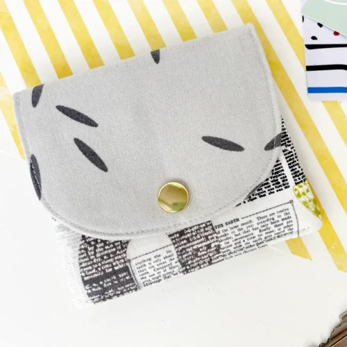 Mini-Geldbörse - Rice Grey