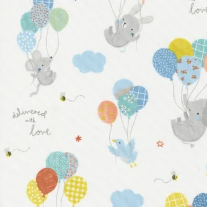 Moda - Delivered with Love - Special Delivery Cloud - Paper + Cloth - 25130 11