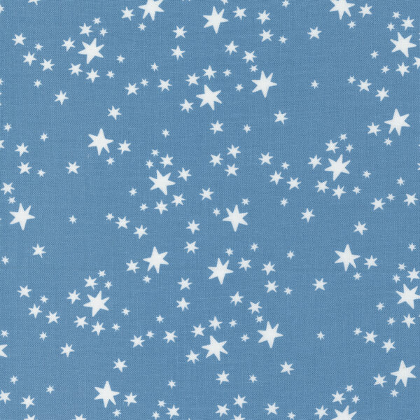 Moda - Delivered with Love - Starry Dreams Blue - Paper + Cloth - 25134 16
