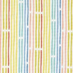 Moda - Delivered with Love - Stripes Rainbow - Paper + Cloth - 25136 11