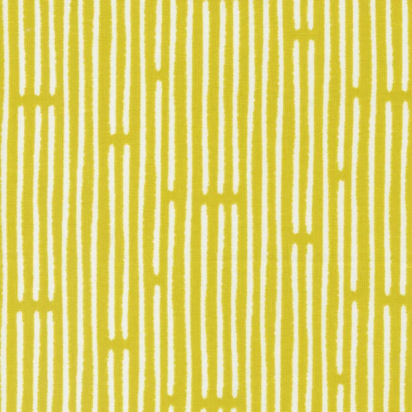 Moda - Delivered with Love - Stripes Citrine - Paper + Cloth - 25136 12