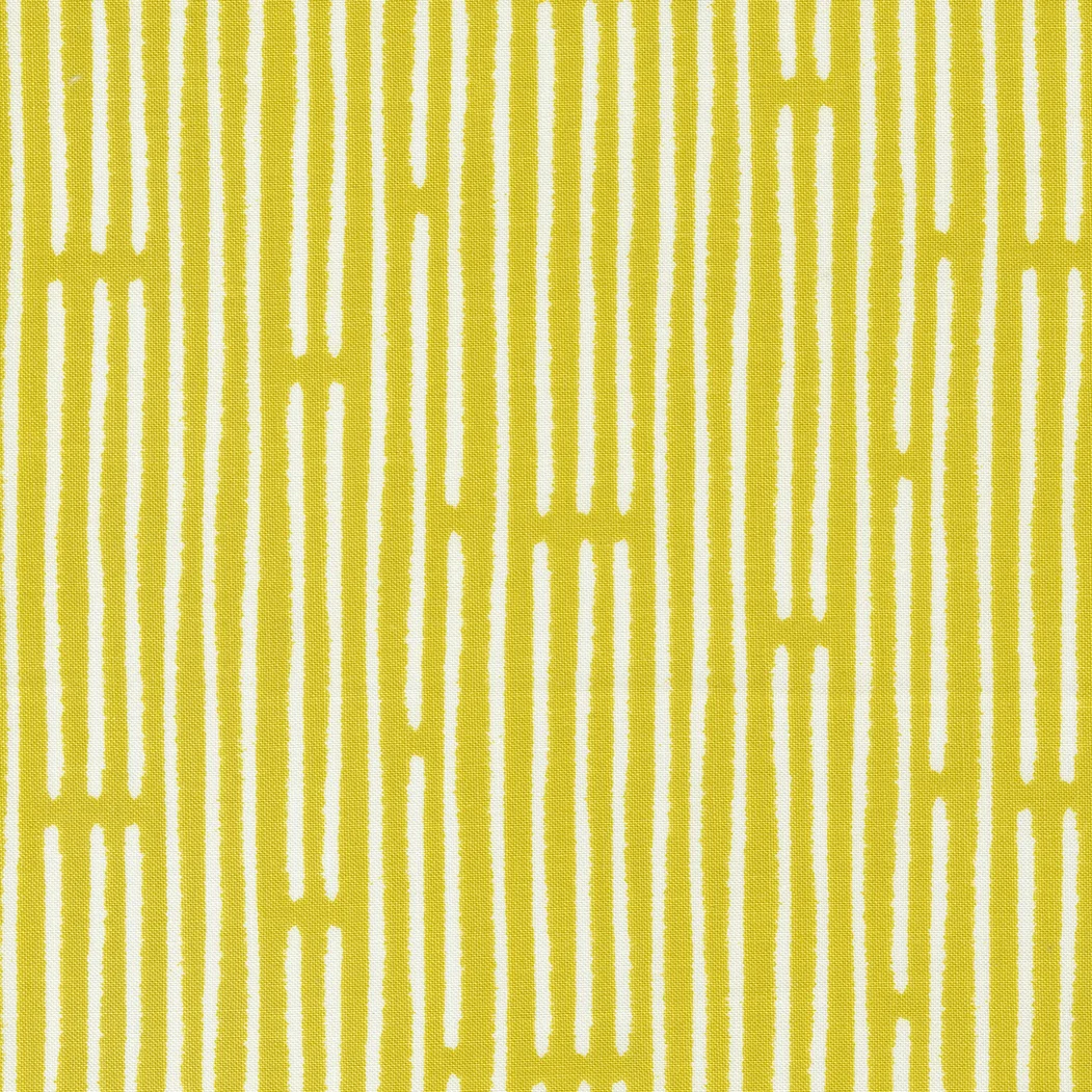 Moda - Delivered with Love - Stripes Citrine - Paper + Cloth - 25136 12