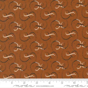 Moda - Rustic Gatherings - Swirly Dots Spice - Primitive Gatherings - 49204 12