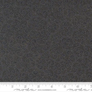 Moda - Merry Manor Metallic - Swirl Black - 33665 17M