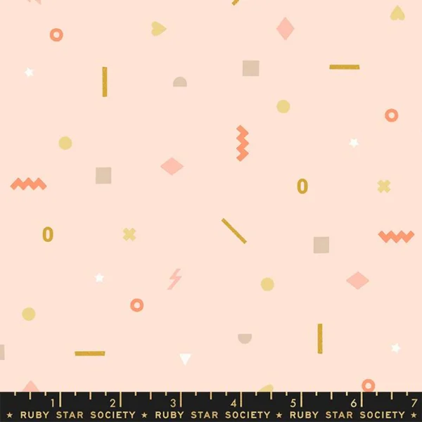 Moda - Sunbeam - Game Pieces Pale Peach - Ruby Star Society - RS1060 15