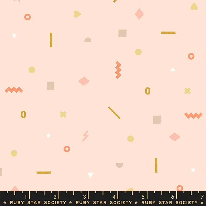 Moda - Sunbeam - Game Pieces Pale Peach - Ruby Star Society - RS1060 15