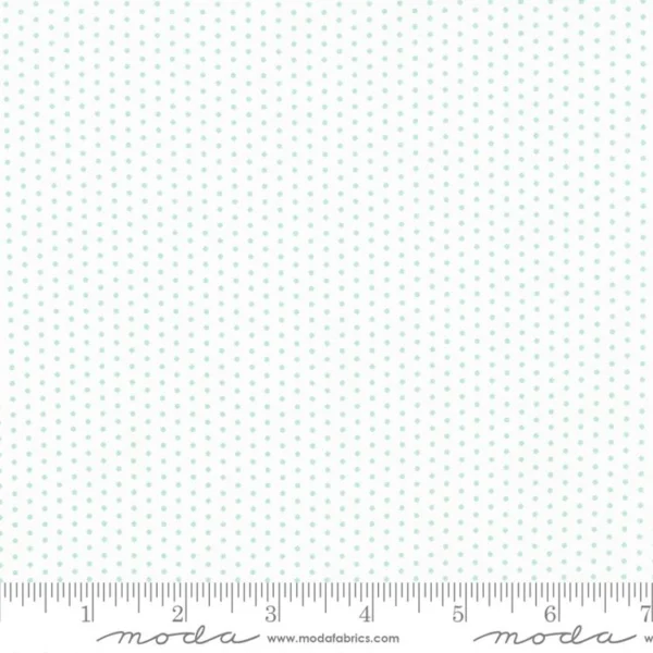 Moda - Greenstone - Dots Mist Snowgoose - Jen Kingwell - 18232 11