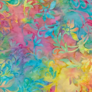 Moda - Mambo Batiks - Rainbow Floral - 4365 11