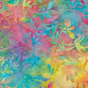 Moda - Mambo Batiks - Rainbow Floral - 4365 11