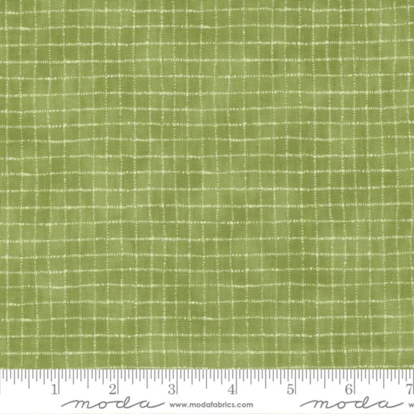 Moda - Collage - Plaid Leaf - Janet Clare - 16957 17