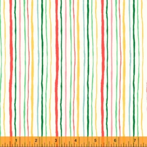 Plant Sitting - Scratchy Stripe Ivory - Windham Fabrics - 52943-1