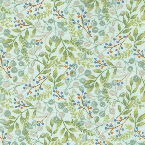 Moda - Harvest Wishes - Vines Aqua - Deb Strain - 56063 13