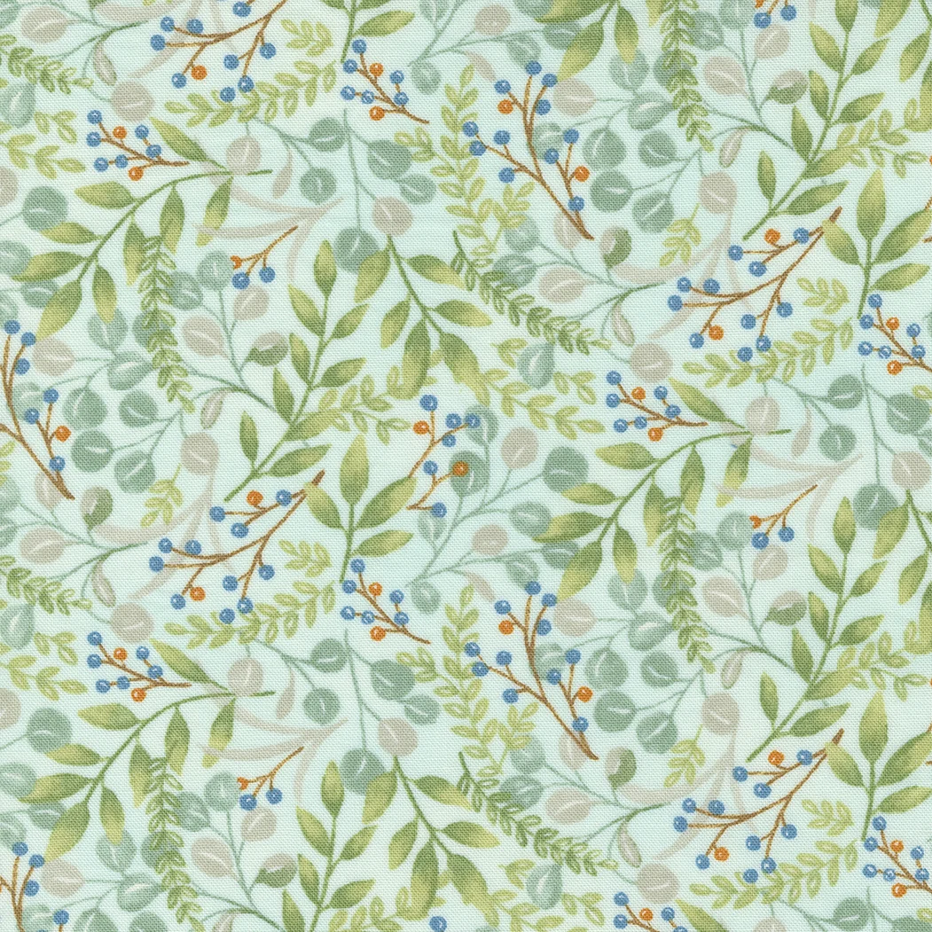 Moda - Harvest Wishes - Vines Aqua - Deb Strain - 56063 13