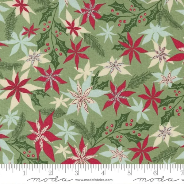 Moda - Good News Great Joy - Holly Eucalyptus - Fancy That Design House - 45561 17