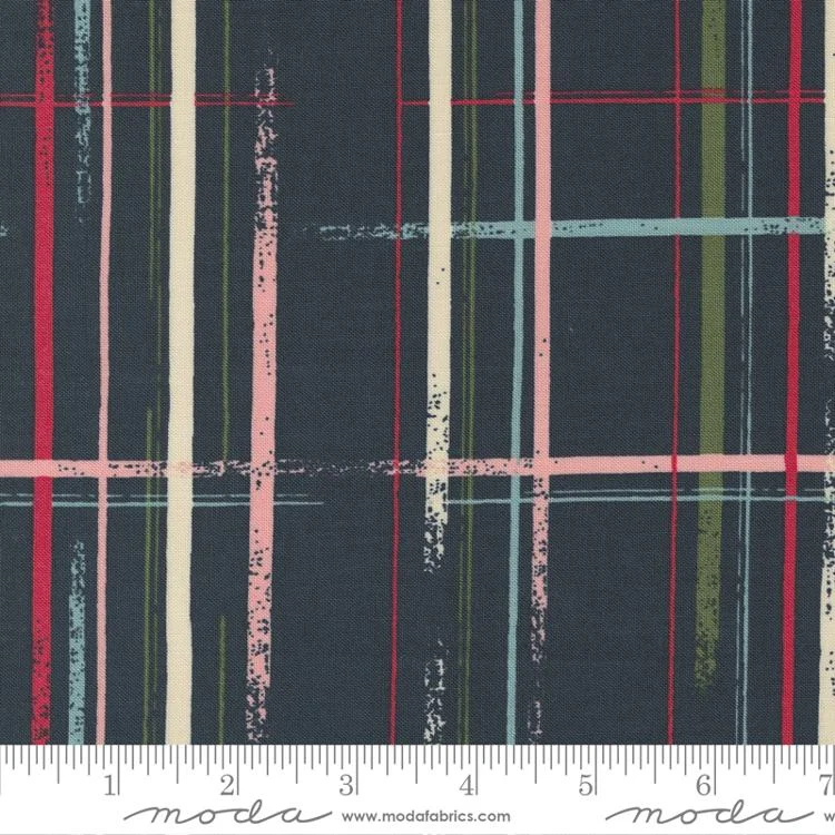 Moda - Good News Great Joy - Candy Stripe Midnight - Fancy That Design House - 45564 12