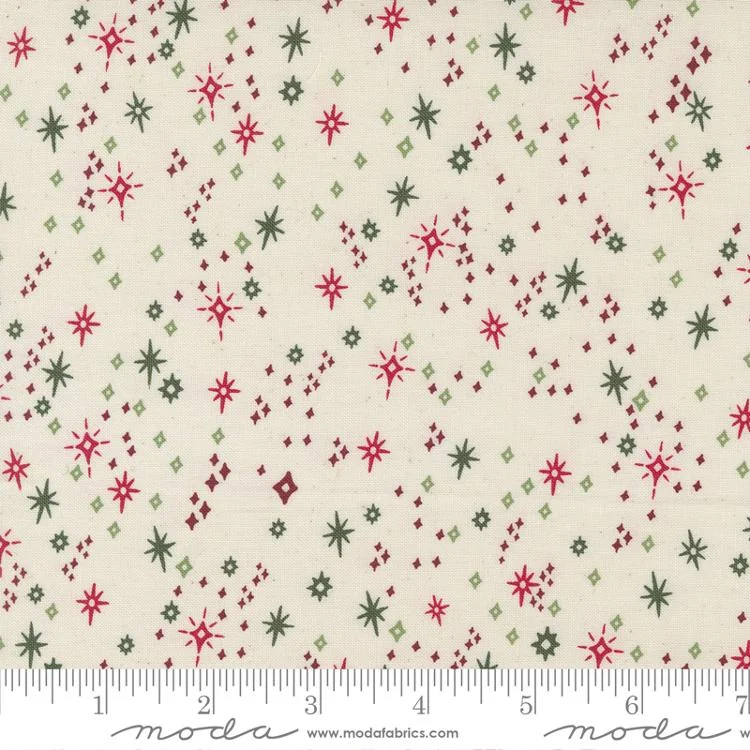 Moda - Good News Great Joy - Starry Snowfall Snow - Fancy That Design House - 45565 11