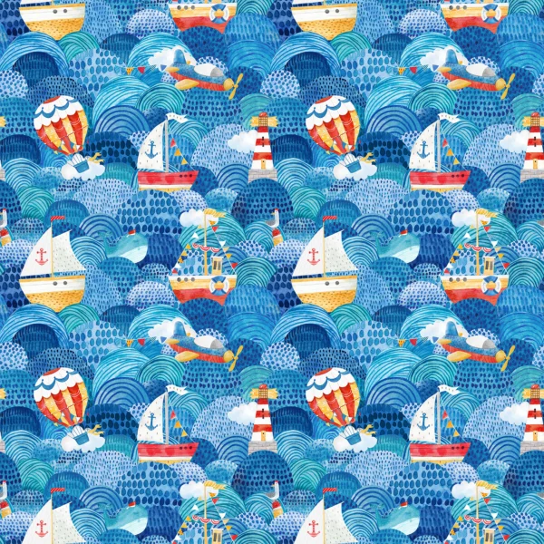 Northcott - Out To Sea - Boats at Sea - DP26652-45