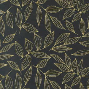 Moda - Gilded - Leaves Black Gold - 11532 16M