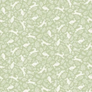 Makower - Fooxwood - Bunnies Green - 018/G