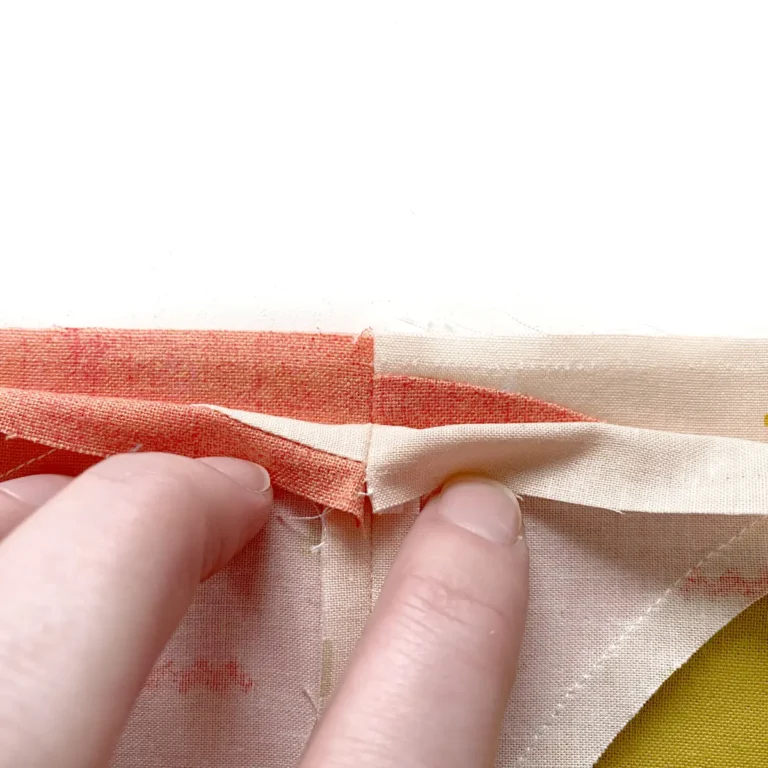 Drunkard's Path Block nähen