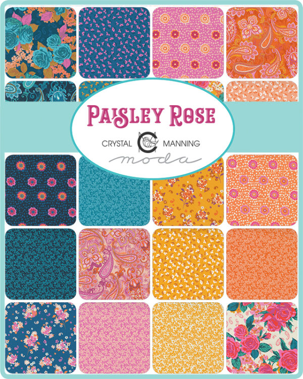 Moda Jelly Roll - Paisley Rose - Crystal Manning - 11880JR