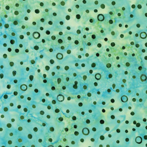 Bali Palettes Caribbean - Bubbles Seabreeze/Sage - Benartex - 9210-42