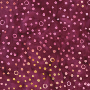 Bali Palettes Berries - Bubbles Wine - Benartex -9210-89