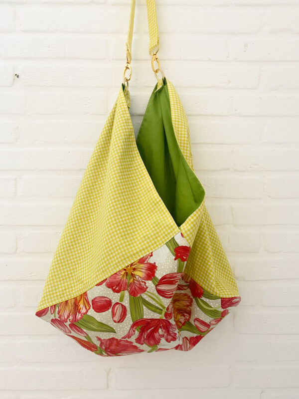Materialpackung Tasche "Flora" - Nähen & Patchwork 3/24 – Bild 4