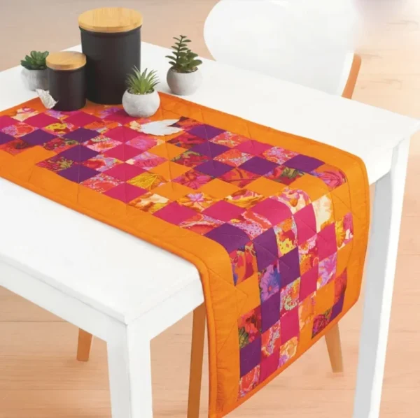 Materialpackung "Easy Bargello"-Tischläufer - Patchwork Magazin 3/24