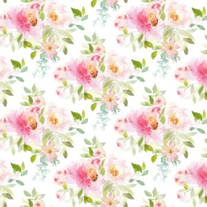 Northcott - Sweet Surrender - Floral Bouquet White-Multi - 26946-10