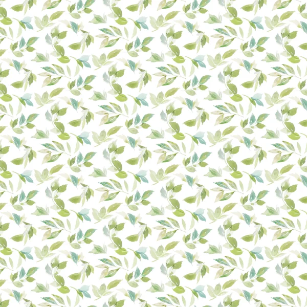 Northcott - Sweet Surrender - Leaf Toss White-Green - 26951-10