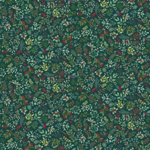 Enchanted Foliage - Dark Green - Makower - 030_G8