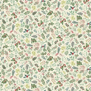 Enchanted Foliage - Cream - Makower - 030_Q