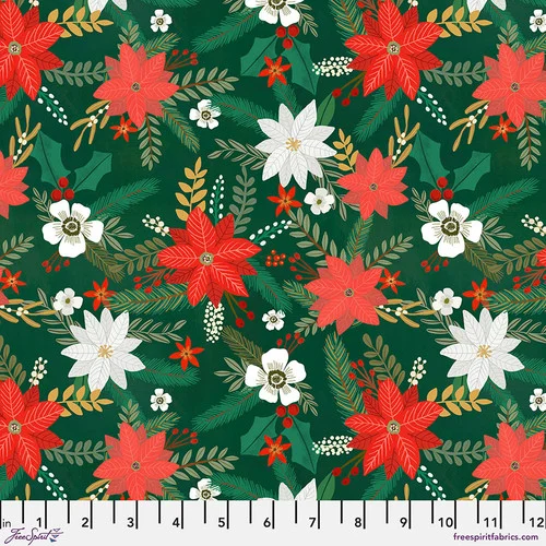 FreeSpirit - Christmas Spirit - Greenery Love Green -