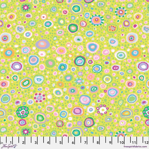 FreeSpirit - Kaffe Fassett August 2024 - Roman Glass - Lime - PWGP001.LIME
