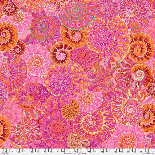FreeSpirit - Kaffe Fassett August 2024 - Ammonites - Pink - PWPJ128.PINK