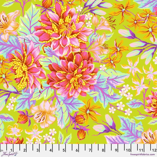FreeSpirit - Untamed - Hello Dahlia Moonbeam - Tula Pink - PWTP234.MOONBEAM