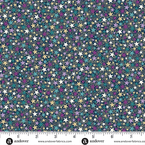 Luna - Star Blue - Makower - 074-B