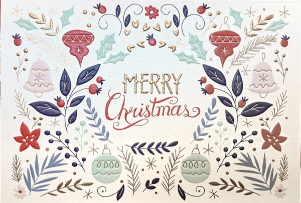 Weihnachtskarte - Merry Christmas