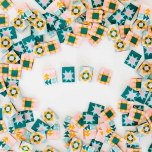 Quilt Labels - Patchwork-Blöcke - Sarah Hearts