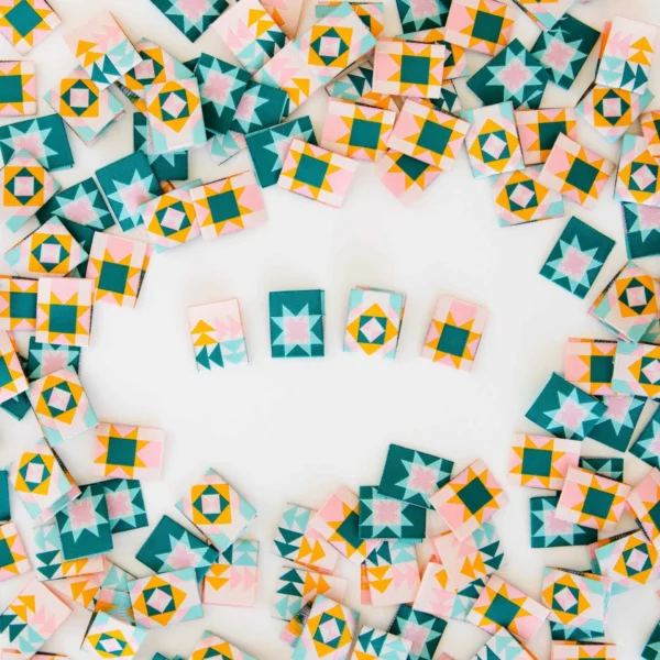 Quilt Labels - Patchwork-Blöcke - Sarah Hearts
