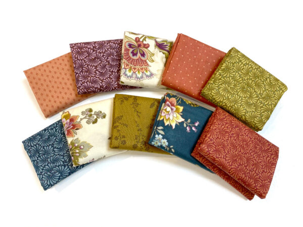 10er Fat Quarter Set "Dahlia"