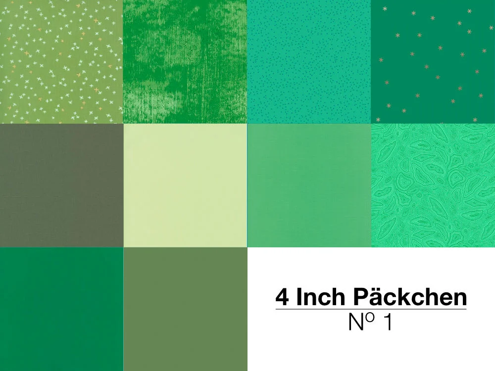 4 Inch Päckchen - 01 - Grün