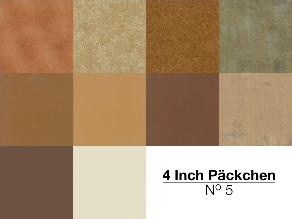 4 Inch Päckchen - 05 - Braun