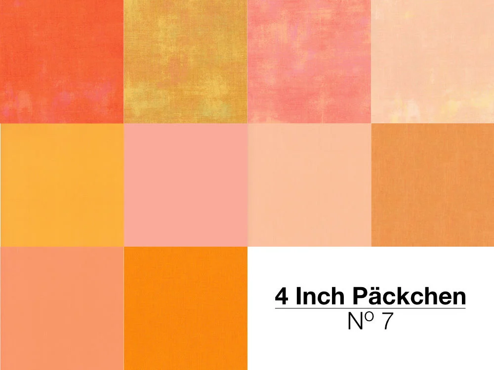 4 Inch Päckchen - 07 - Hellorange