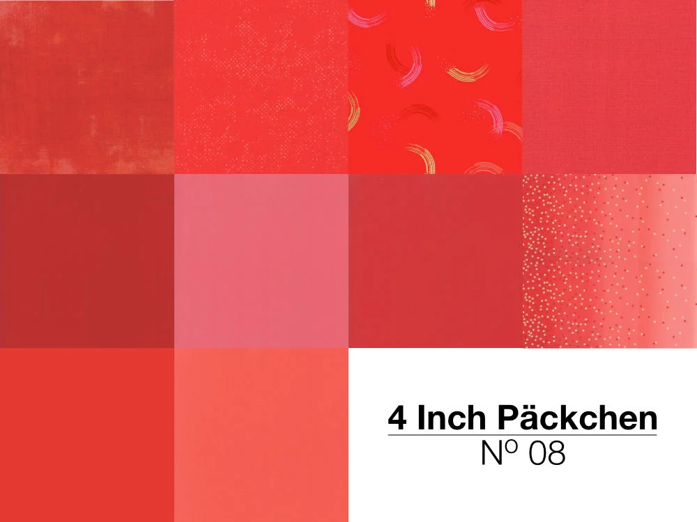 4 Inch Päckchen - 08 - Rot