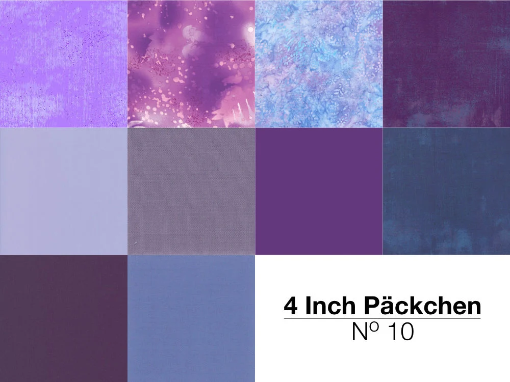 4 Inch Päckchen - 10 - Lila