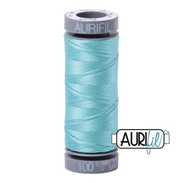 Baumwoll-Garn - Aurifil - 28wt / 100m - Light Turquoise - 5006