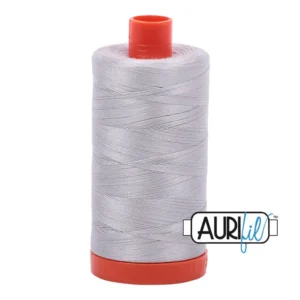 Baumwoll-Garn - Aurifil - 50wt/1300m - Aluminium - 2615