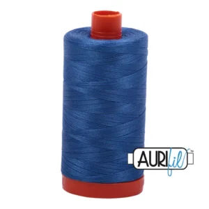 Baumwoll-Garn - Aurifil - 50wt / 1300m - Peacock Blue - 6738